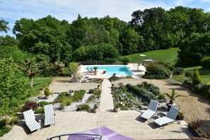 House | View from property - Luxury Villa in Dordogne With Pool & Privacy (Port-Sainte-Foy-et-Ponchapt)
