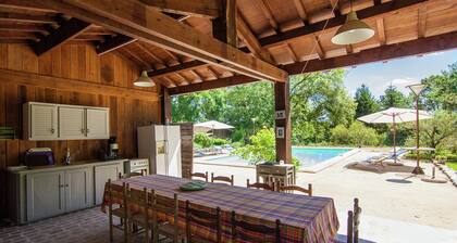 Holiday Home in Bourgnac With Private Pool