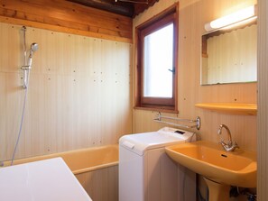 Combined shower/tub - Pleasing Holiday Home in Les Gets Near Ski Area (Les Gets)