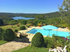 View from property - Verdon Views: Pool & Terrace (Montagnac-Montpezat)
