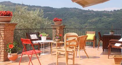 House in the Cilento With Pool and Views of the Hills From the Large Terrace