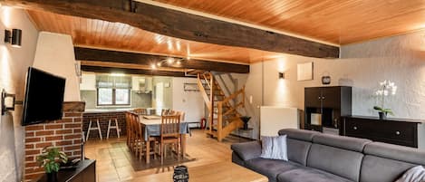 House | Living room | Fireplace