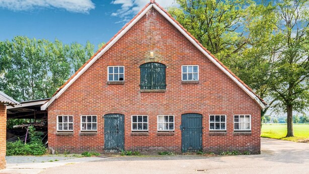 Exterior - Cozy Farmhouse in Markelo With Meadow View (Markelo)