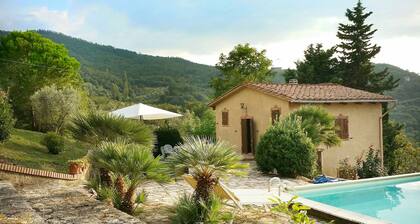 Villa in Sasso Pisano Wuith Garden
