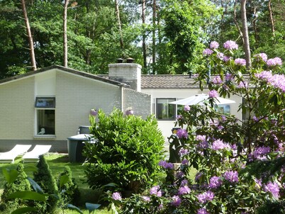 Detached Villa with Enclosed Wooded Garden with Lawn, Hot Tub, Infrared Sauna