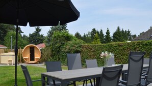 Ferienhaus | Balkon
