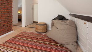 3 slaapkamers, individueel gemeubileerd, beddengoed