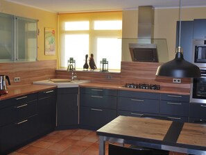 Private kitchen - Holiday Home in Ooltgensplaat by Lake (Ooltgensplaat)
