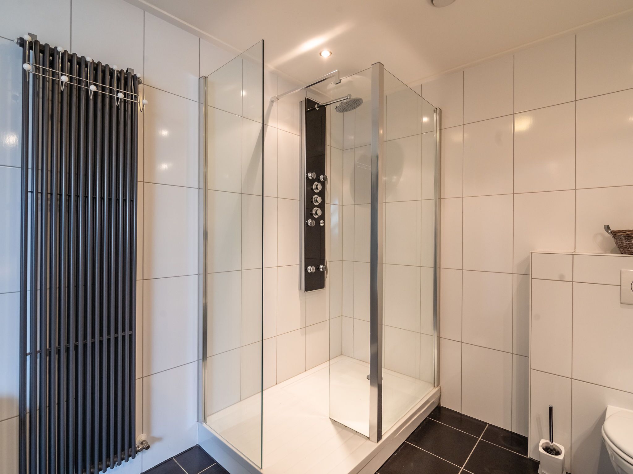 Shower, towels