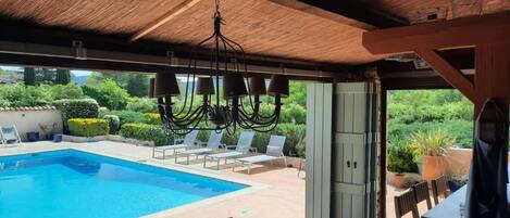 Casa | Alberca | Alberca techada y alberca al aire libre