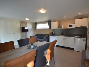 Dining - Luxury Chalet at a Child Friendly Park With Many Facilities and Pool (Vessem)