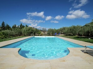Outdoor pool - Apartment in Annex With Swimming Pool Right in the Sicilian Countryside (Buseto Palizzolo)