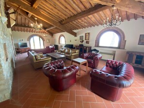 Living room - Farmhouse in Pisan Hills With Pool (Chianni)