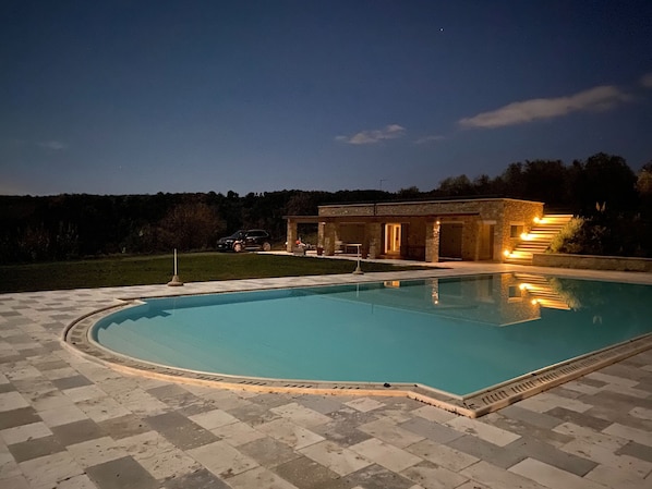 منزل | حمام سباحة | من حمّامات السباحة المغطاة، حمّام سباحة خارجي