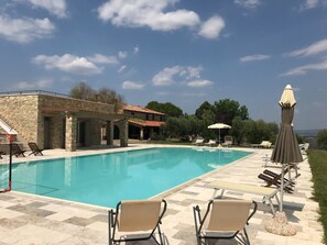 House | Pool | Indoor pool, outdoor pool - Farmhouse in Pisan Hills With Pool (Chianni)