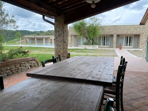 Ferienhaus | Balkon