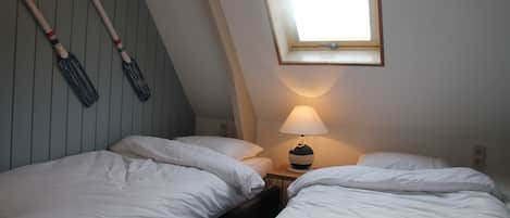 Ferienhaus | 2 Schlafzimmer, individuell eingerichtet, Bettwäsche