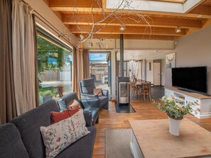 House | Living room - Luxurious House With Sauna in Bastogne (Bastogne)
