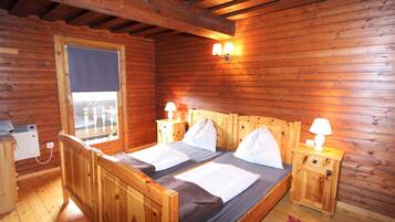 Casa | 2 quartos, roupa de cama