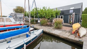 Unclassified image, 3 of 28, button - Uniquely Situated, Designer Apartment on Open Waterway Between Joure and Sneek (Uitwellingerga)