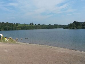 View from property - Holiday Home With Garden, Heating, Barbecue (Buetgenbach)