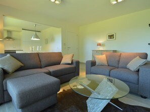 Apartment | Living room | TV - Family Apartment; Bouillon and Semois River (Bievre)