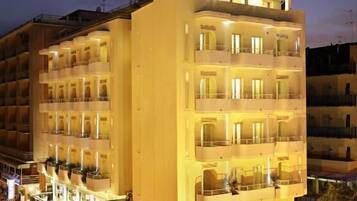 Facciata della struttura