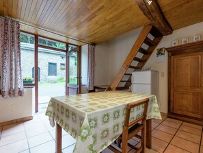 Dining - Quaint Cottage With Garden in Houffalize (Houffalize)