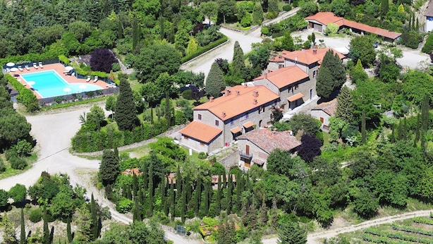 House | Pool - Farmhouse in Campriano (Arezzo)