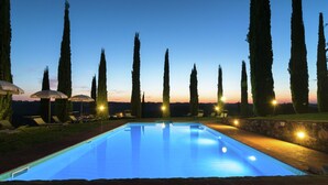 Outdoor pool - Splendid Farmhouse With Swimming Pool, Garden, Terrace, BBQ (Barberino Tavarnelle)
