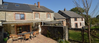 Holiday Home in Izier With Roofed Terrace, Garden, Parking
