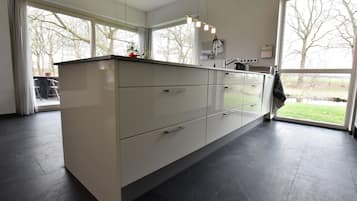 Microwave, electric kettle