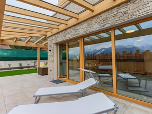 Apartment | Balcony - Modern Apartment in Mittersill With Sauna (Mittersill)