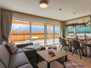 Apartment | Living room - Modern Apartment in Mittersill With Sauna (Mittersill)