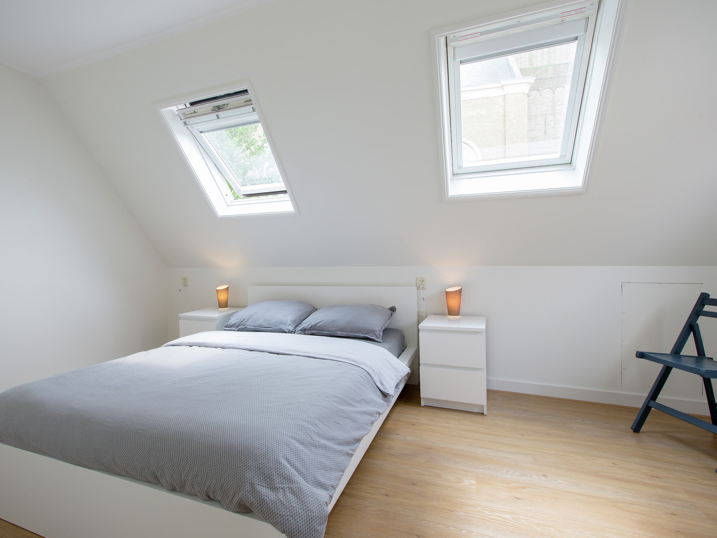 2 bedrooms, individually furnished, bed sheets