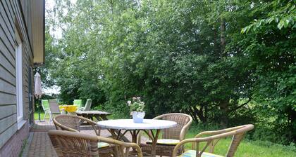 Holiday Home with Meadow View near Forests
