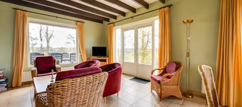 Holiday Home with Meadow View near Forests