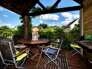 Ferienhaus | Balkon