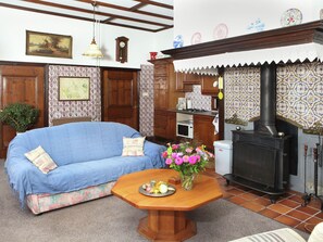 Ferienhaus | Wohnzimmer | Kamin, DVD-Player