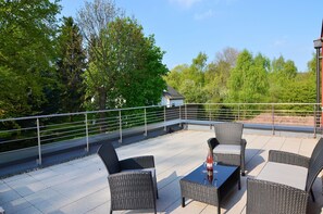 Apartment | Balcony - Apartment Near Thuringian Forest (Tabarz)