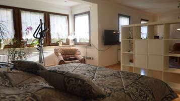 Apartemen | 1 kamar tidur dan seprai linen