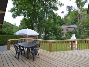 Chalet | Balcony - A Chalet for Re-energising in Peace, not far From Durbuy (Ferrieres)