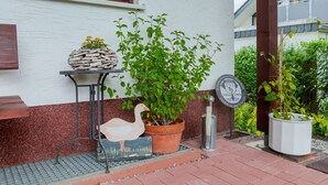 Balcony - Lovely Apartment With Balcony, Bbq, Garden Furniture, Bicycles (Bad Wuennenberg)