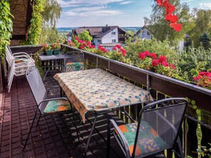 Ferienhaus | Balkon