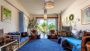 Căn hộ | Khu phòng khách | TV màn hình phẳng