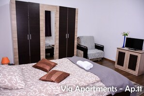 1 chambre, Wi-Fi gratuit, draps fournis