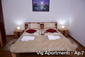 1 Schlafzimmer, kostenloses WLAN, Bettwäsche