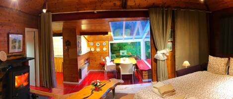 1 bedroom, individually furnished, iron/ironing board