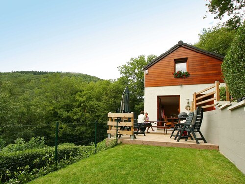 Cottage With a Terrace and a View of the Valley