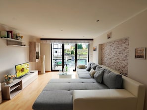 Living room - Lovely Apartment in Elpe near Forest (Olsberg)